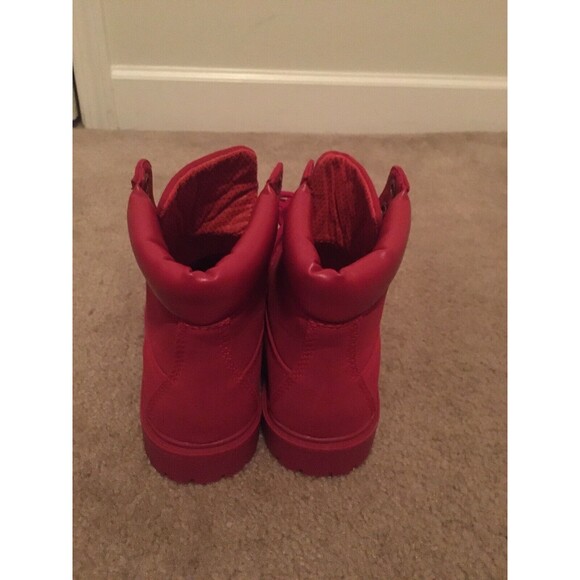 Men\'s Casual Work Hiking Boots Size 6 Red main image 5